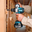 EREDETI MAKITA KÉSZLET: Vezeték nélküli fúró + ütve-csavarozó + 26 kiegészítő + 2 akkumulátor