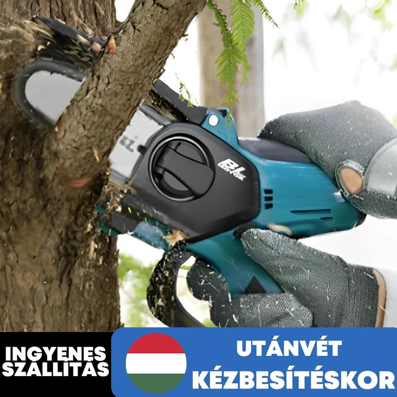 VEZETÉK NÉLKÜLI LÁNCFŰRÉSZ – KÉSZLETKISÖPRÉS AKCIÓ – INGYENES SZÁLLÍTÁS 24 ÓRÁN BELÜL